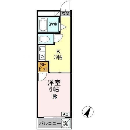 第１パークサイドマンションの間取り
