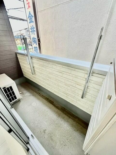 ウエストガーデン坂戸のバルコニー