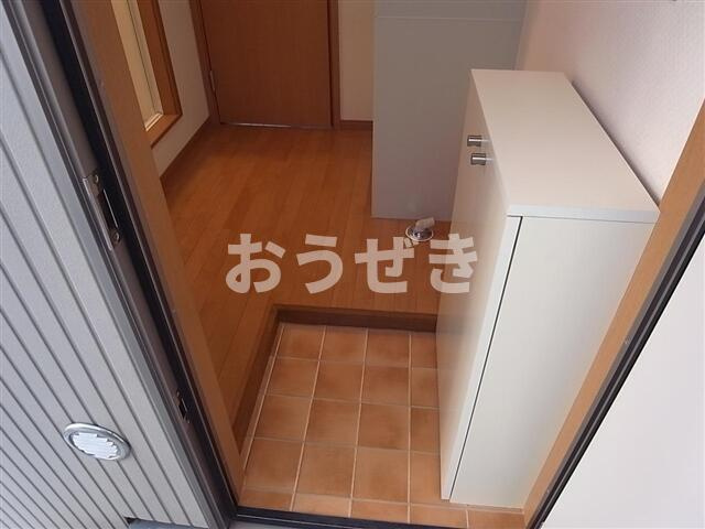 ＳＫハイツの玄関