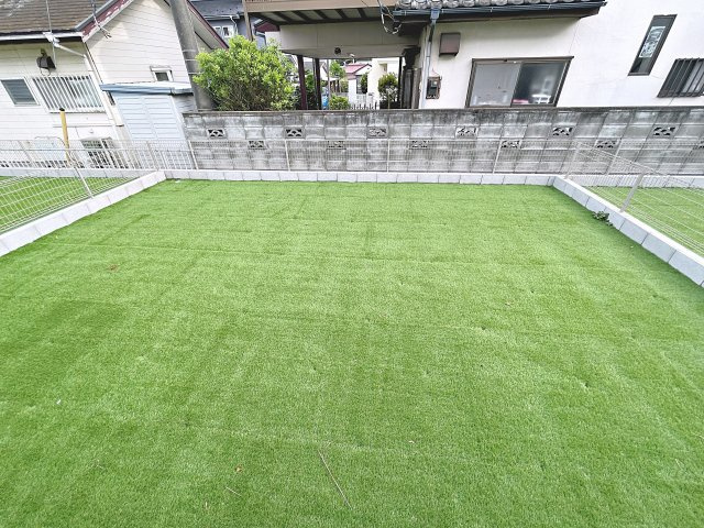 新築戸建・新築建売　玉村町斎田第2期　玉村小学校・玉村中学校の庭|広々としたお庭付きです！
