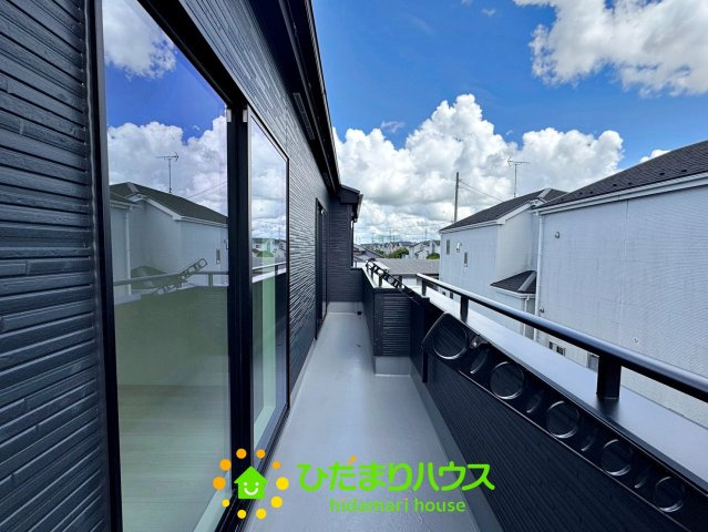 久喜市栗原6期　新築一戸建てのバルコニー