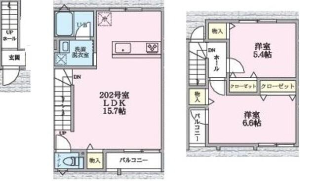 【間取り】 | エクセルピア萩中３番館