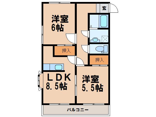 【間取り】 | Ｋ３マンション