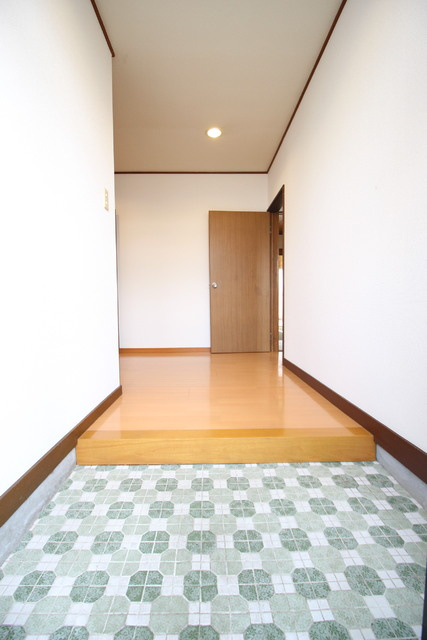 苅田グリーンマンション の玄関