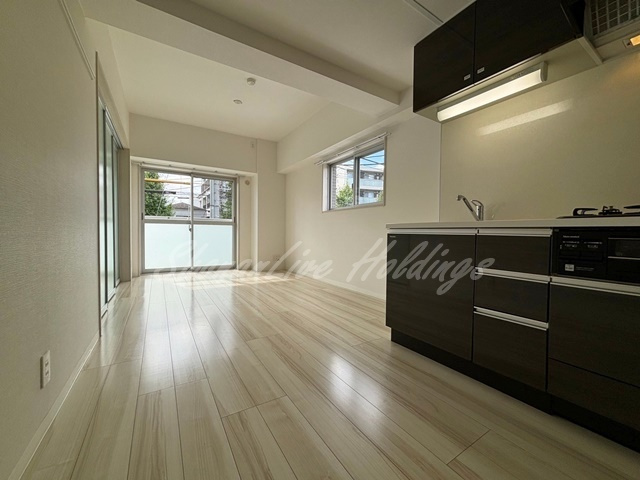 川崎市中原区上平間の賃貸マンションの居間・リビング|8.6帖の洋室♪※同物件別部屋