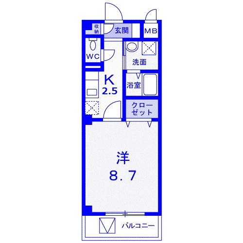 サニーインプレスの間取り