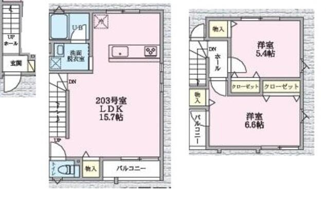【間取り】 | エクセルピア萩中３番館
