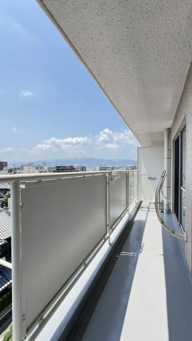 日商岩井上甲子園マンションのバルコニー|バルコニー