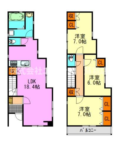 【間取り】 | Kolet千葉葛城