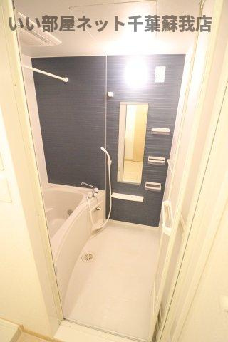 サンハイツの浴室|日々の疲れを癒すお風呂付です