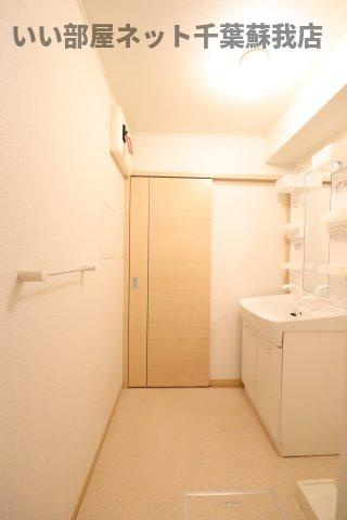 サンハイツの洗面所|使いやすい洗面所です