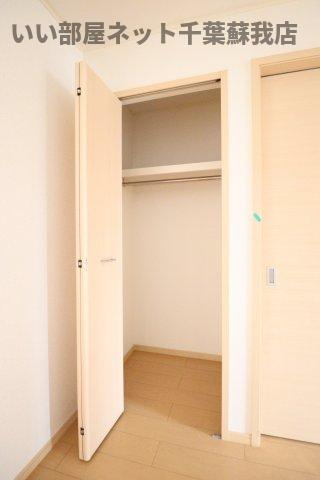 サンハイツの収納|専用の収納スペースです