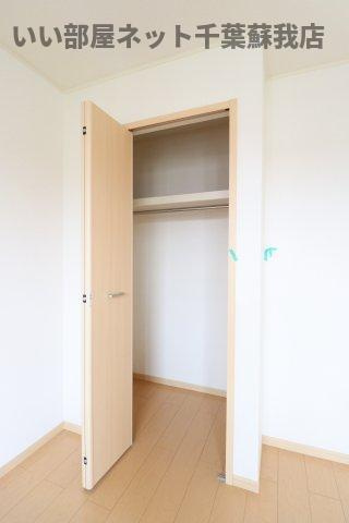 サンハイツの収納|大きなものも収納できそうです