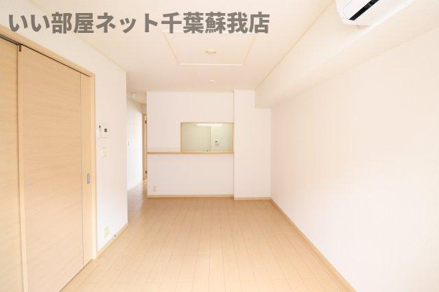 サンハイツの居間・リビング|使いやすい居間です