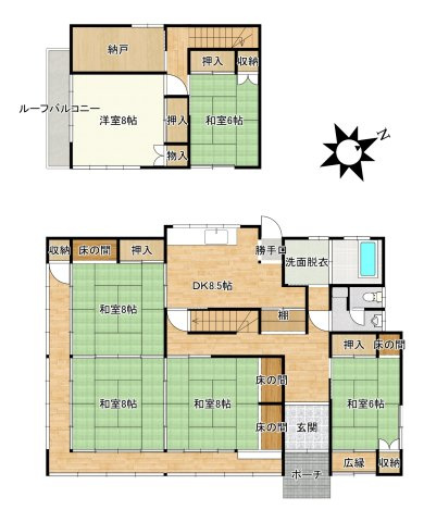 伊那市横山　中古住宅