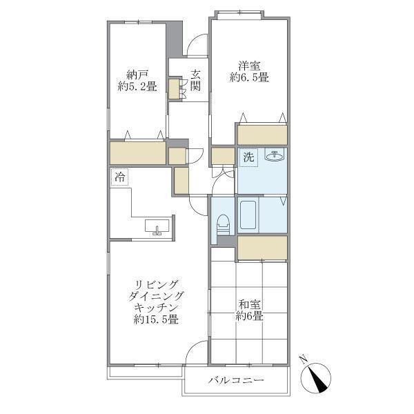 ＩＳＭ南柏の間取り