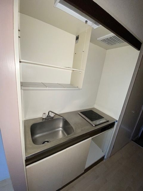 横浜市西区浅間台の賃貸マンションのキッチン