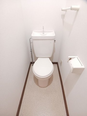 【トイレ】 | ハビテーション長通Ａ | 落ち着いたトイレです