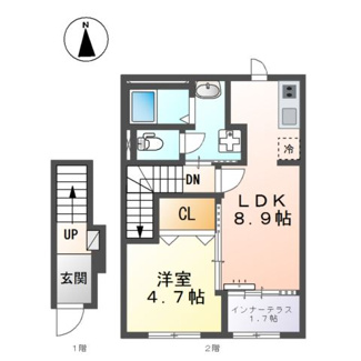 【間取り】 | (仮称)スターテラスⅡ南田町