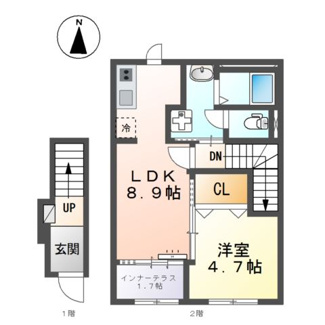 【間取り】 | (仮称)スターテラスⅡ南田町