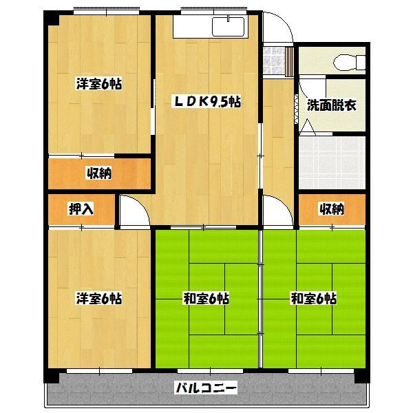 江崎第７ビルの間取り