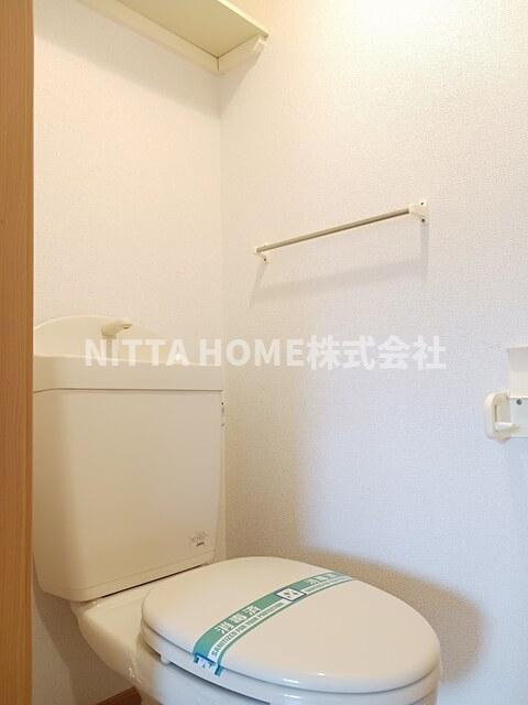 与謝郡与謝野町字岩滝のアパートのトイレ|独立したトイレです◇