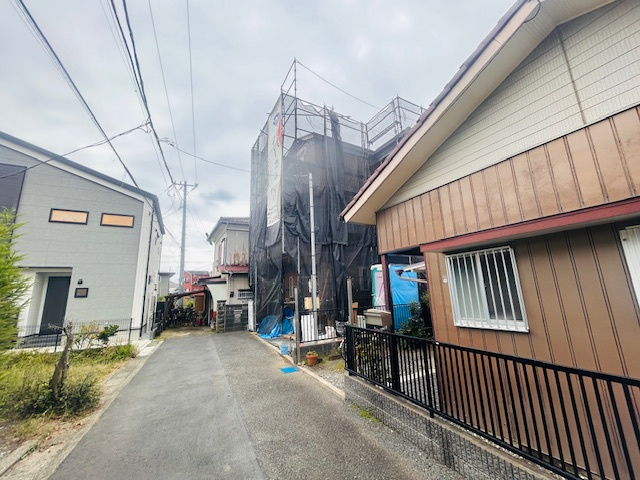 ◎茅ヶ崎市円蔵2丁目　新築戸建の外観|2026.9.5撮影◇