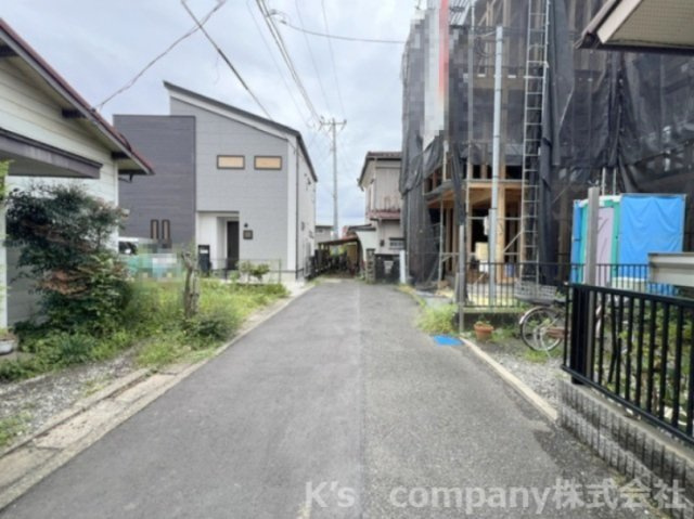 ◎茅ヶ崎市円蔵2丁目　新築戸建の前面道路含む現地写真|2026.9.5撮影◇