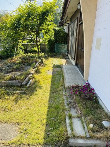 多治見市明和町5丁目　事務所付き中古住宅の中庭