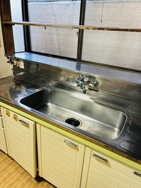 多治見市明和町5丁目　事務所付き中古住宅のキッチン|流し