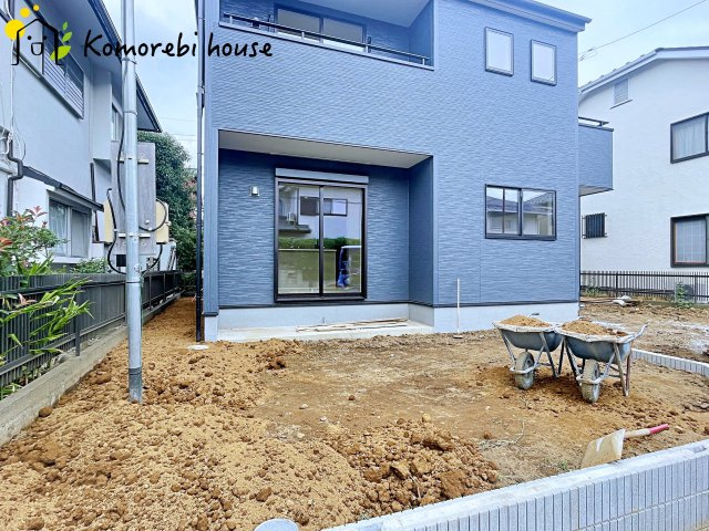 蓮田市椿山　第１０　新築一戸建て　リーブルガーデン　01の庭|26.8.22　撮影済み