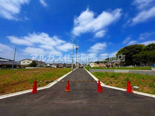 京王線 柴崎駅 14分 新築戸建 調布市佐須町5丁目の前面道路含む現地写真