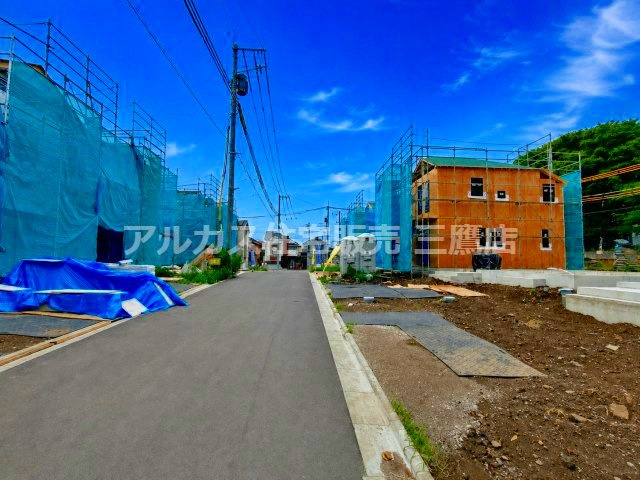 京王線 柴崎駅 14分 新築戸建 調布市佐須町5丁目の前面道路含む現地写真