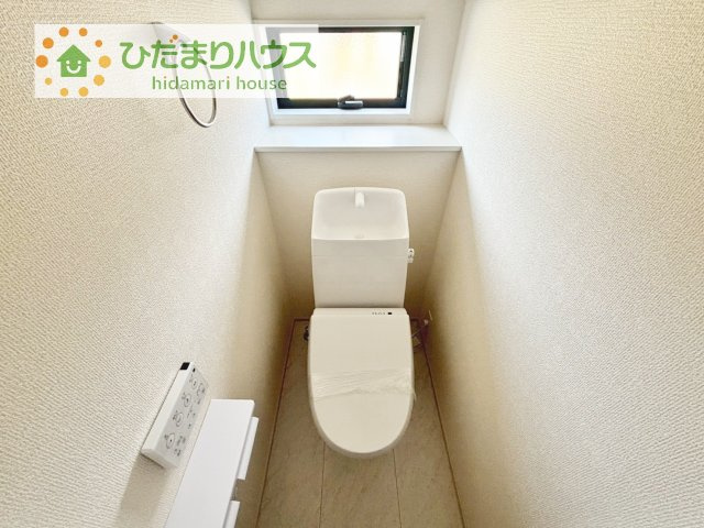 【トイレ】 | 第3土浦市並木　新築戸建 | トイレは1F、2F共に完備！取り合いになることがありませんね(^^)/