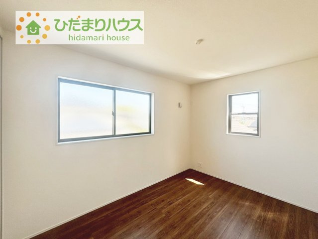 【洋室】 | 第3土浦市並木　新築戸建 | 机にベットを置けば子供部屋の完成です！