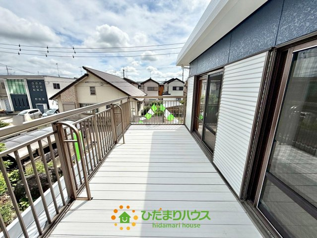 久喜市菖蒲町菖蒲　中古一戸建てのバルコニー