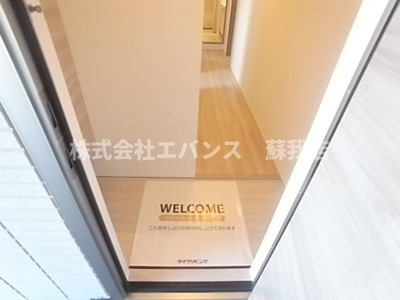 【玄関】 | コンフォール古市場 ANNEX | 明るい玄関です
