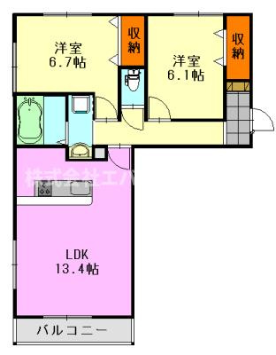 【間取り】 | コンフォール古市場 ANNEX