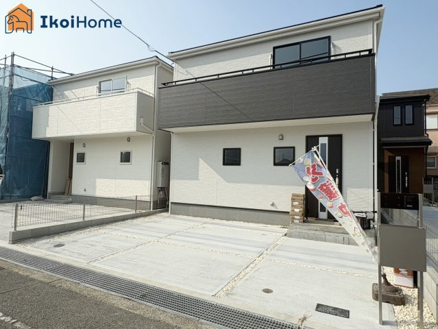 神戸市西区王塚台６丁目　全５棟　１号棟　新築戸建の駐車場|【ホームページに現地動画掲載中】●年中無休：当日予約可●お車並列で2～3台駐車可能！入出庫も楽々安心