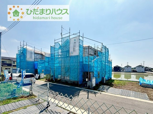 【外観】 | 筑西市市野辺25-P1　新築戸建　2号棟 | 未公開写真はひだまりハウスHPにて公開中♪