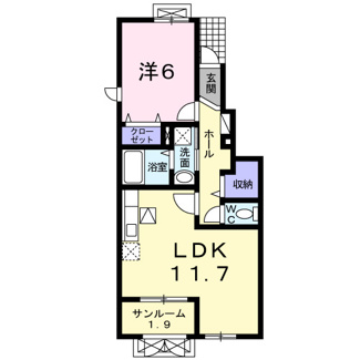 【間取り】 | グレンジェルメＢ