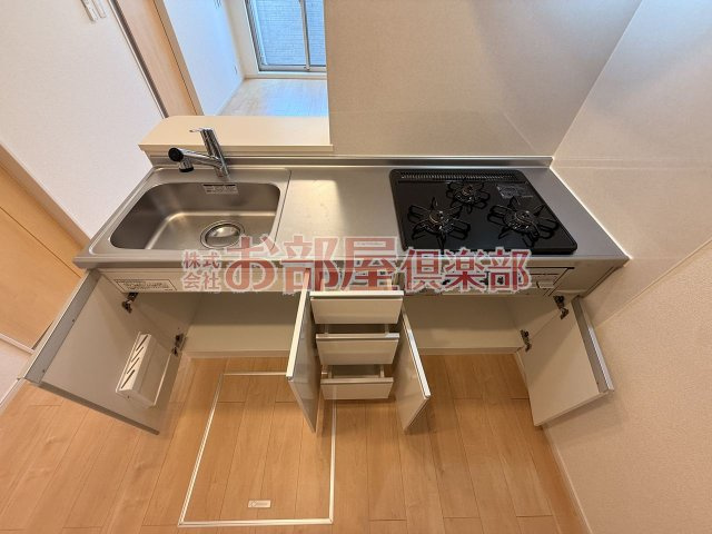 ファミール　MⅠのキッチン|使いやすいキッチンです