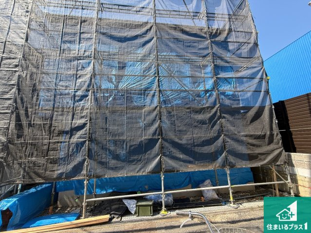 松原市田井城　第1期　新築一戸建ての外観|現在建築中！落ち着いた街並みで新生活を始めることが出来そう！周辺の物件も併せてご紹介させて頂きます！