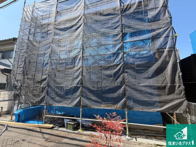松原市田井城　第1期　新築一戸建ての外観|現在の進捗状況です！順調に作業進行中、完成が待ち遠しいです！詳細の間取り等、お気軽にお問い合わせください！