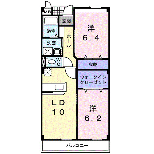 Ｚｅｐｈｙｒ　ゼファーの間取り