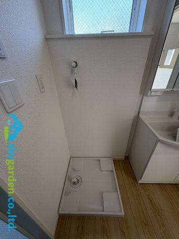 寒川町一之宮第52　新築戸建　全１棟のランドリースペース