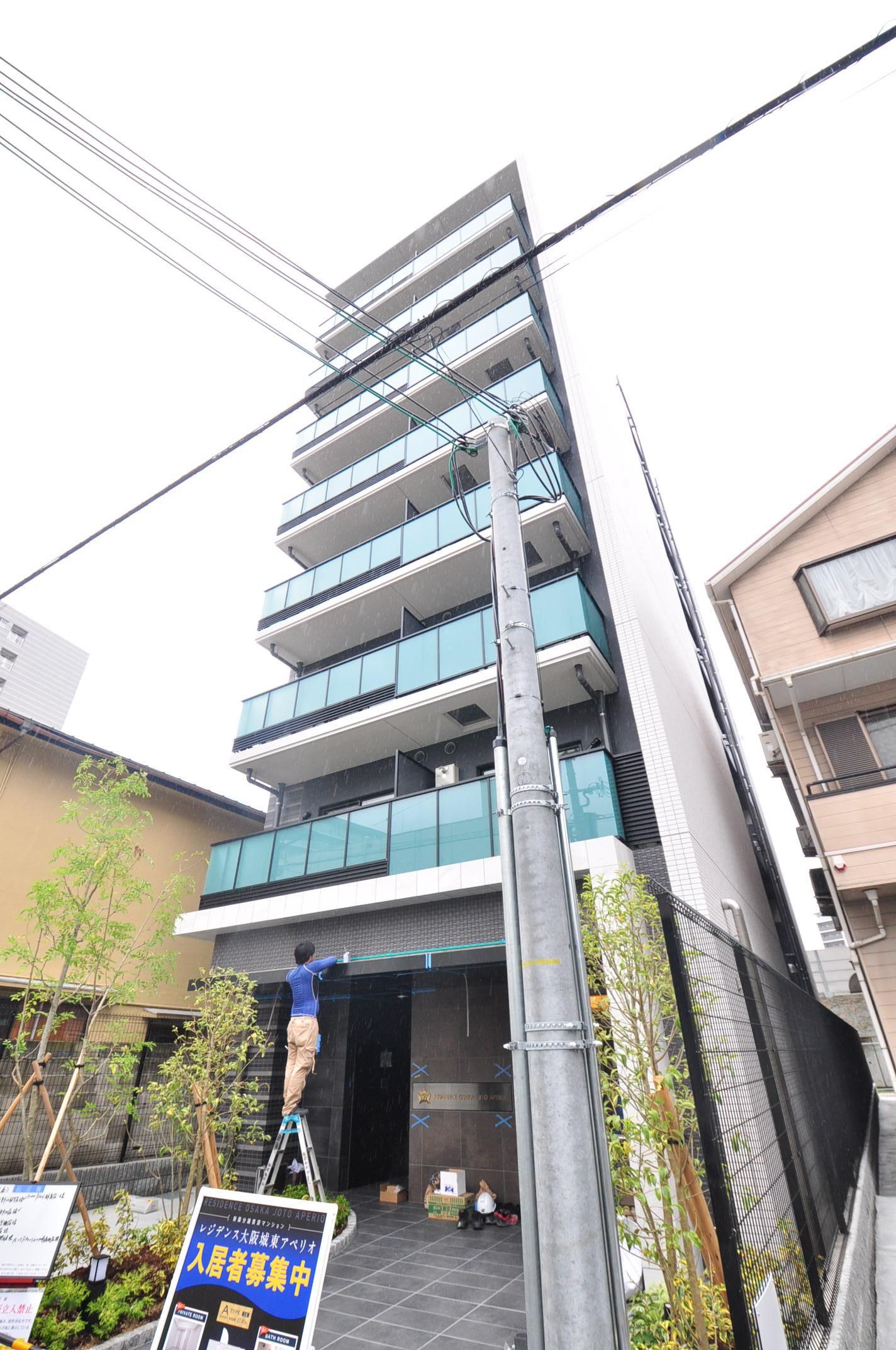 大阪市城東区中央１丁目の賃貸マンションの外観