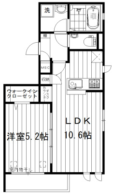 パレス新井薬師の間取り