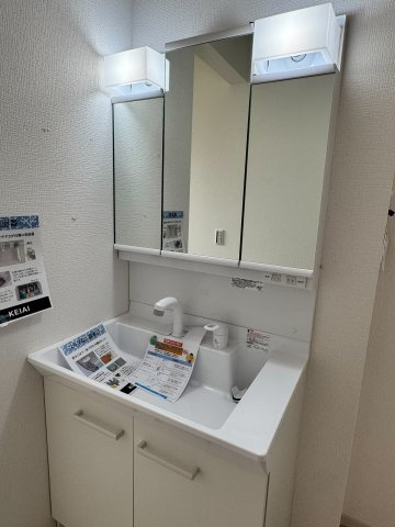 狭山市北入曽戸建の独立洗面台
