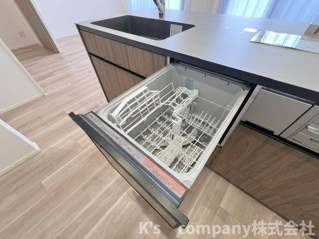 ◎藤沢市片瀬海岸1丁目　シルフィード湘南のキッチン|家事の負担を軽減してくれる食器洗い乾燥機付き☆